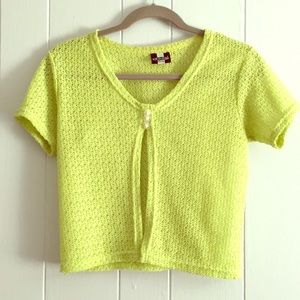 90’s Vintage neon top